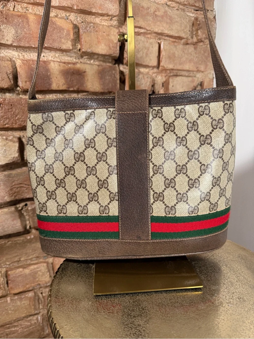 Gucci Ophidia Bucket leather crossbody bag